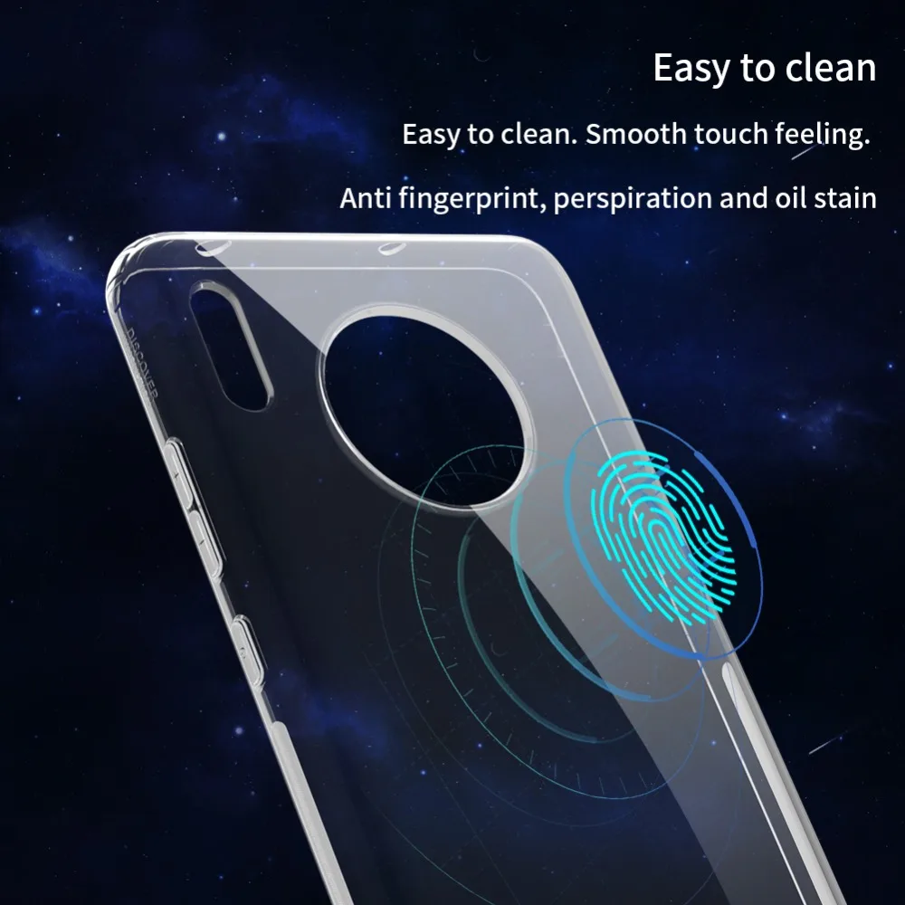 Для huawei mate 30 20 Pro чехол Nillkin TPU 0,6 мм тонкий прозрачный мягкий силиконовый чехол для телефона для huawei mate 30 20 Pro Чехол