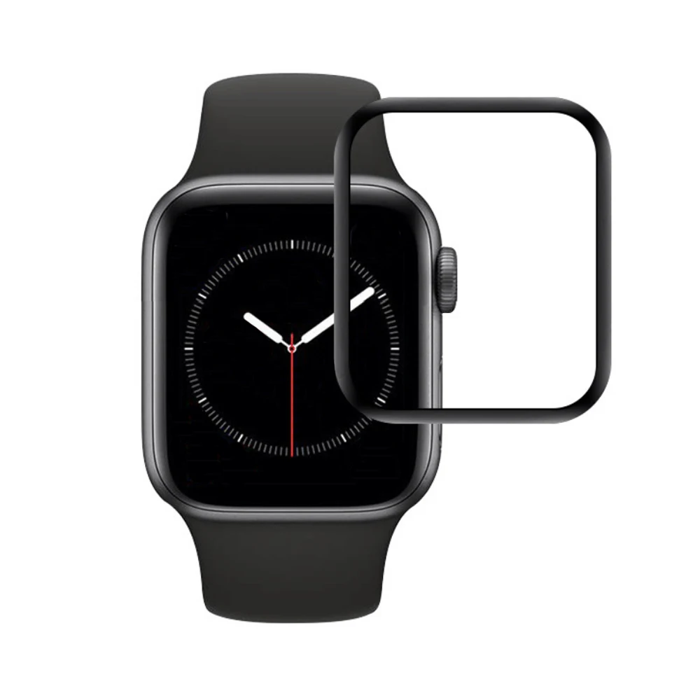 CAMDEMS 10 шт. ПЭТ Мягкий стеклянный экран защитный для Apple watch 38 мм 42 40 44 дешевый