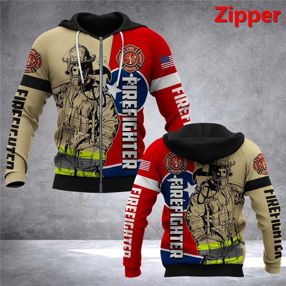 

Tessffel Tennessee Firefighter 3D Printed Men Women Hooded Sweatshirt Fashion Zipper Hoodie Winter Homme Streetwear Style-15