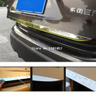 Автомобильная наклейка для Nissan Qashqai j11 2018 2019 2020 из нержавеющей стали, задняя дверь багажника, задняя дверь, полоса, отделка, автомобильные аксессуары