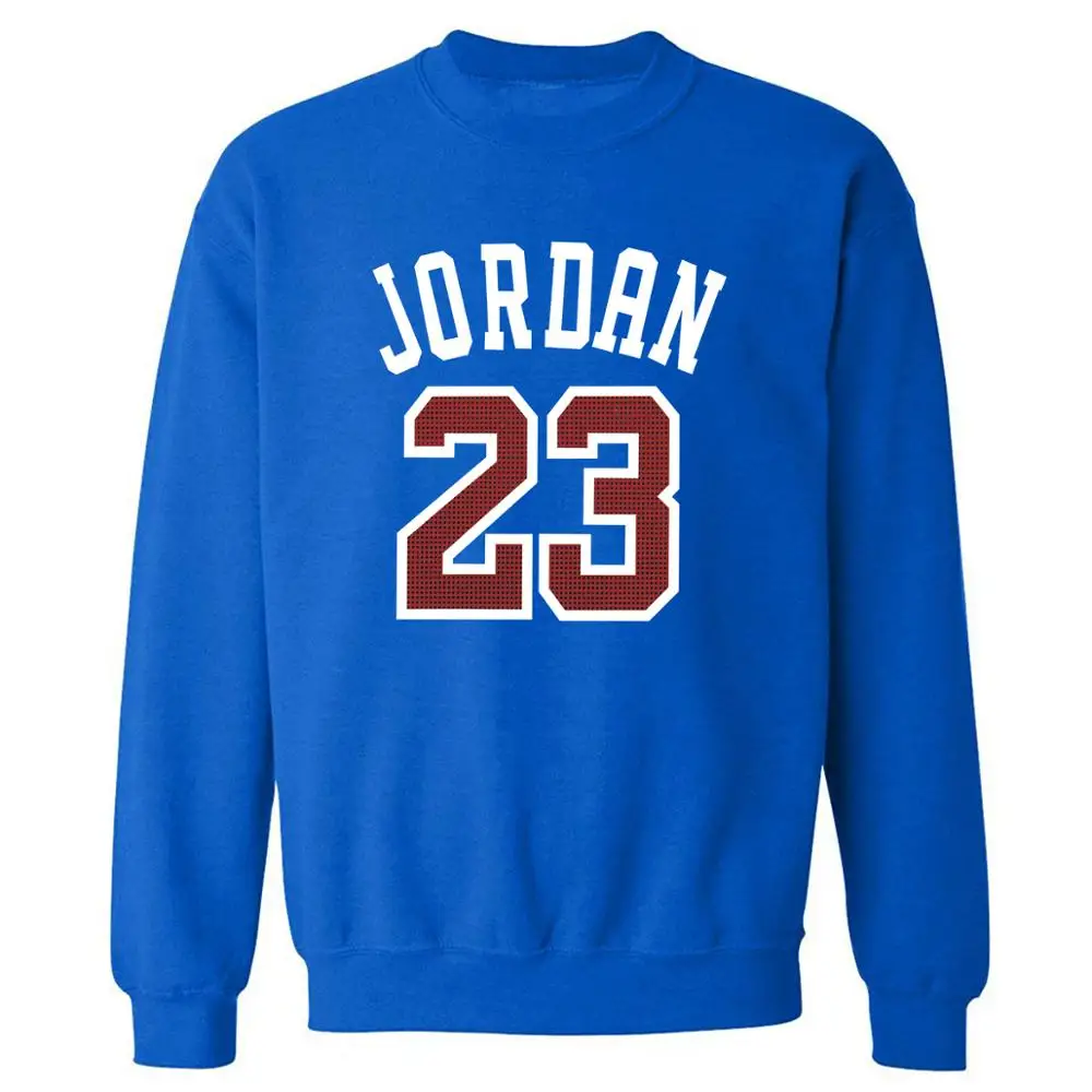 Осень-зима, флисовая Толстовка для мужчин Jordan 23, толстовка, Новая повседневная мужская толстовка с круглым вырезом, пуловеры Harajuku, спортивная одежда