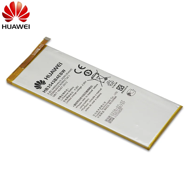 Hua Wei аккумулятор для телефона HB3543B4EBW для huawei Ascend P7 L07 L09 L00 L10 L05 L11 Сменные Аккумуляторы 2460 мАч+ Инструменты