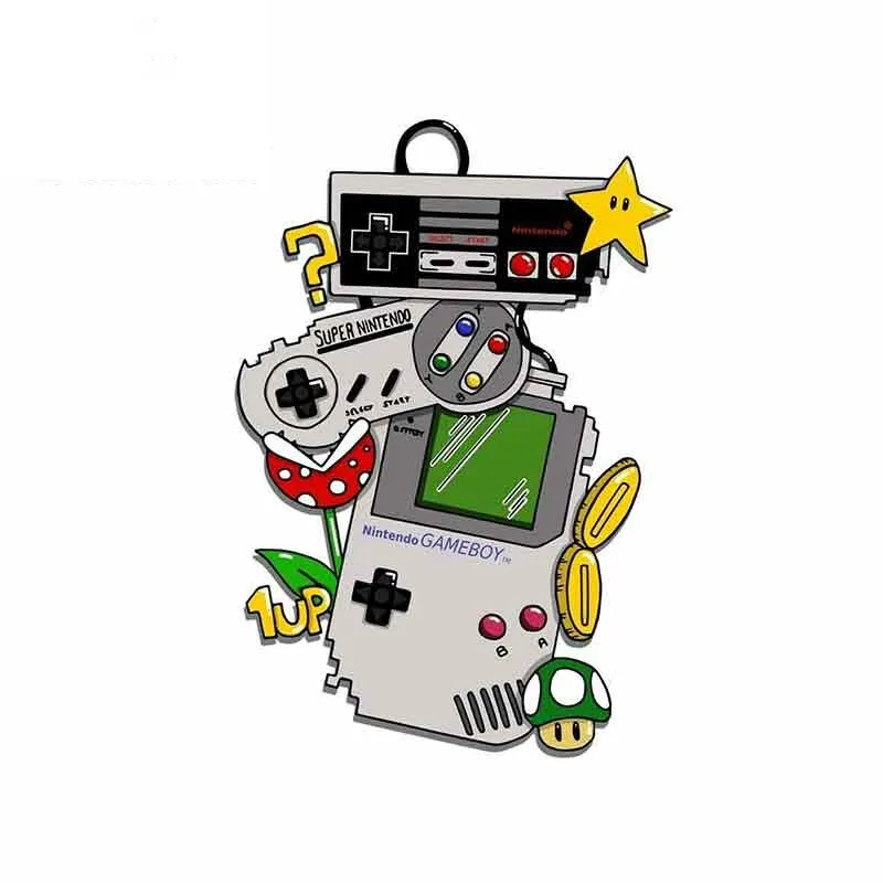 

For Vintage Video Games Anime Car Stickers Helmet Motorcycle Sunscreen Vinyl JDM Bumper Truck Graphics 13cmX9cm