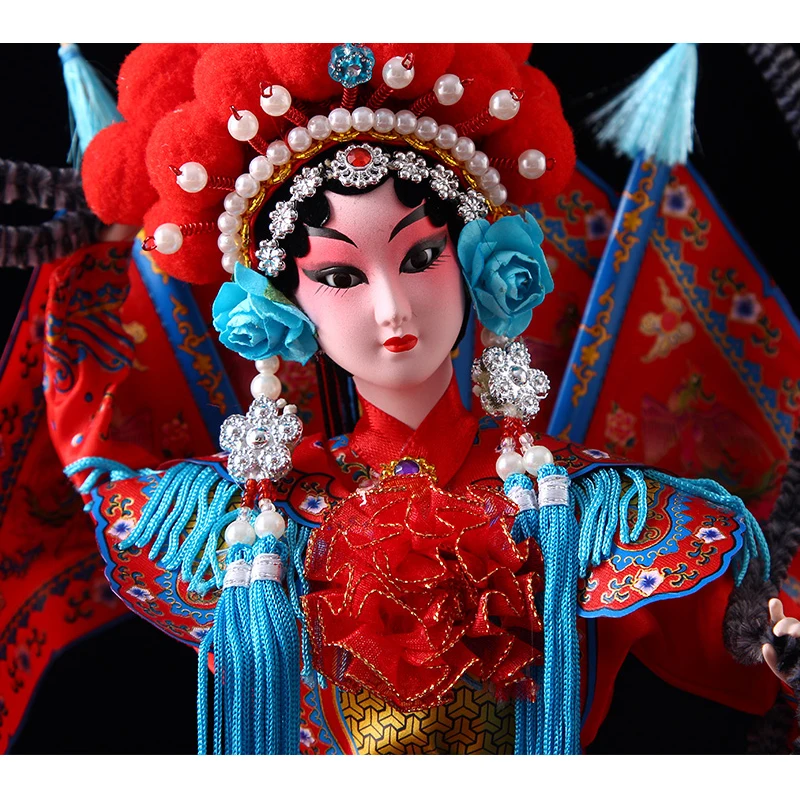 Китайская кукла украшение дома Пекинская опера статуя гипсовые скульптуры