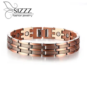 Red copper magnetic health European and American style men's bracelet&bangles Red copper magnetic health European and American style men's bracelet&bangles