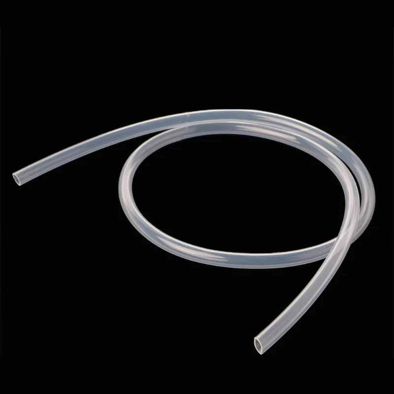 

6mm ID x 8mm OD Food Grade Silicone Tube Flexible Hose Pipe 1m Transparent