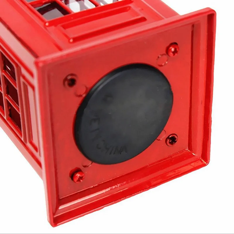 AMS-металлическая красная британская английская лондонская Телефонная будка банк