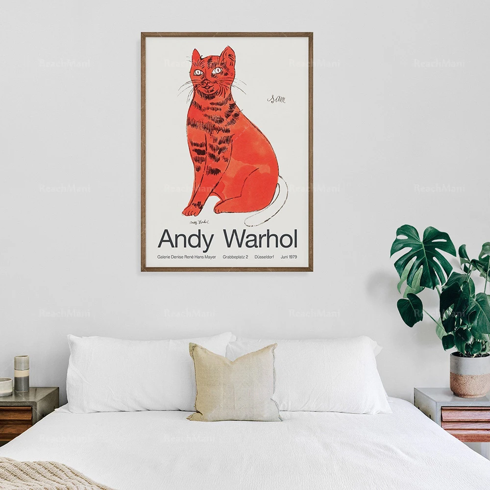 Фото Художественный постер для выставки Andy Warhol №4
