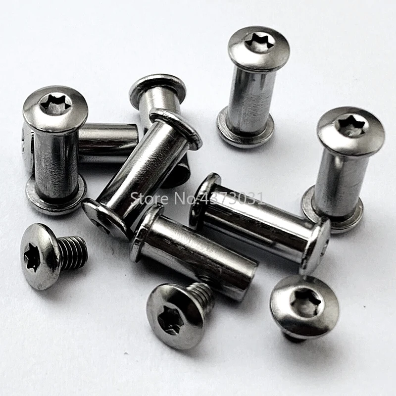 Conjuntos de Brocas para Fazer Material de Faca Faça Você Mesmo Faca Dobrável Parafuso Rebite Haste Parafuso Fenda Parafuso de Bloqueio de Aço Inoxidável 4