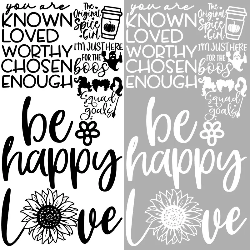 Наклейки с надписями ты известный дорогой выбранный Эноу наклейки для одежды