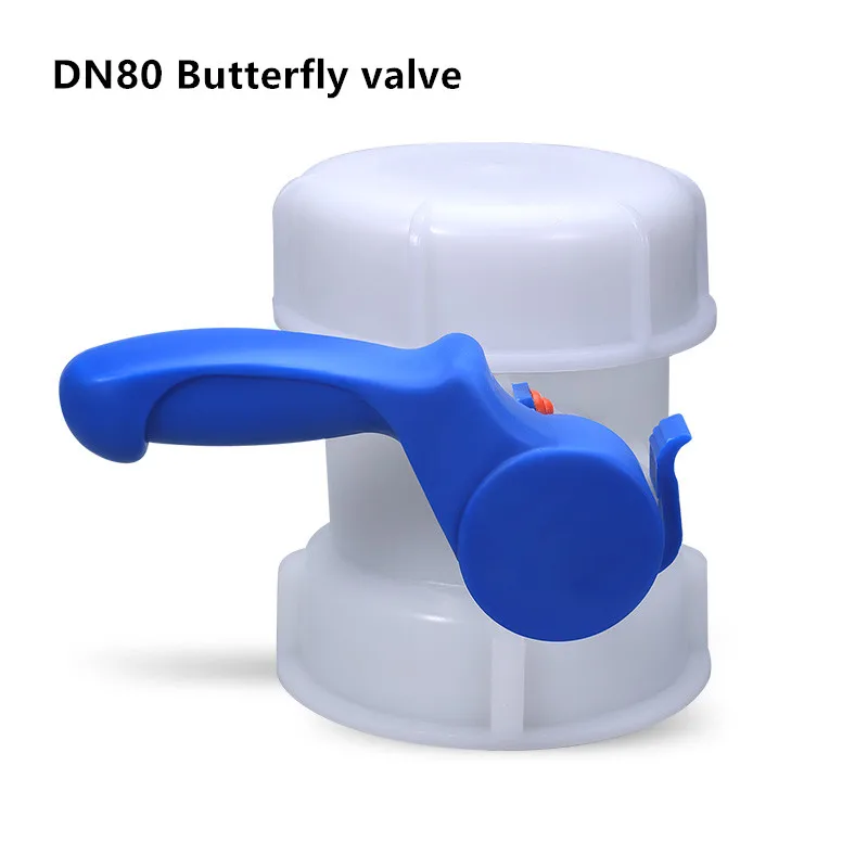 

DN80 Butterfly valve for IBC Tank 1000L water Container Switch Accessories Tools Replaceable Valve