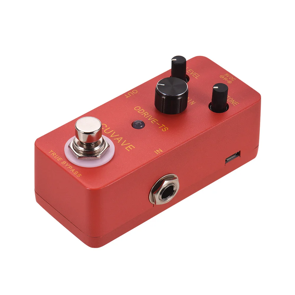 

CUVAVE ODRIVE-TS Analog Overdrive Guitar Effect Pedal Zinc Alloy Shell True Bypass