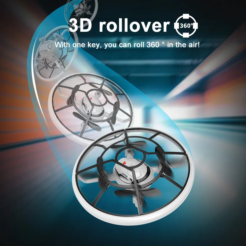 

New S122 Mini Helicopter RC UFO Drone Aircraft Hand Sensing Infrared RC Small Dron Quadcopter Electric Induction Toys for boys