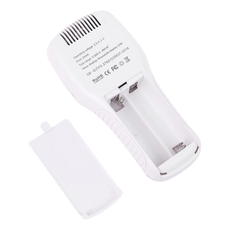 

Air Quality Monitor Formaldehyde Accurate Testing PM2.5 PM10 CO2 AQI Detector Home Office Indoors Multifunctional Measuring Tool