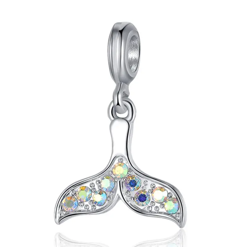 

1 шт., Новые Красивые блестящие бусины-шармы для браслетов Pandora