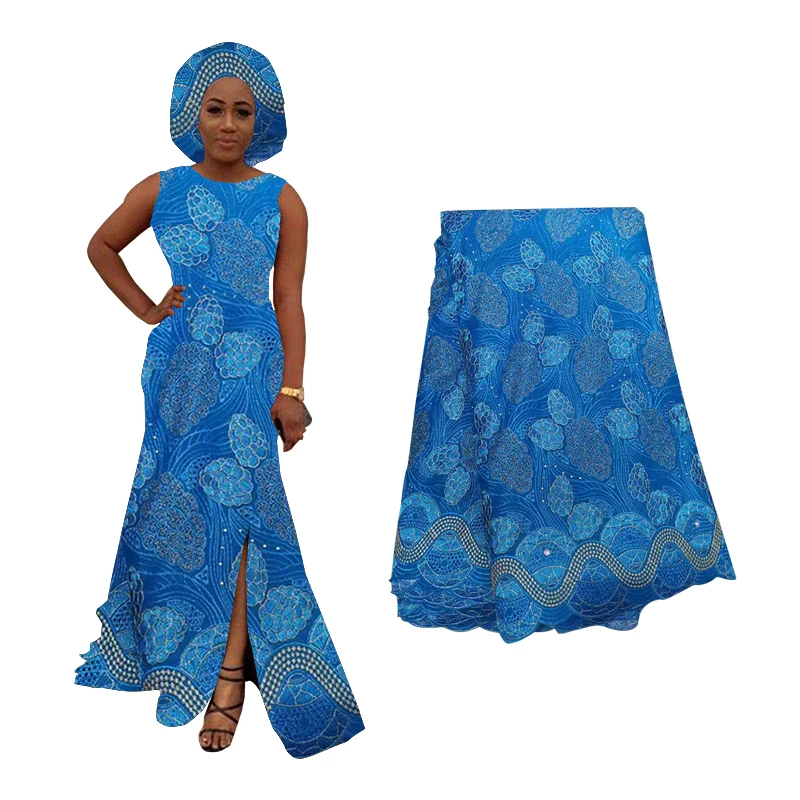 

Новейшая африканская кружевная ткань с бисером George, многоцветная вышитая Французская ткань для шитья одежды своими руками