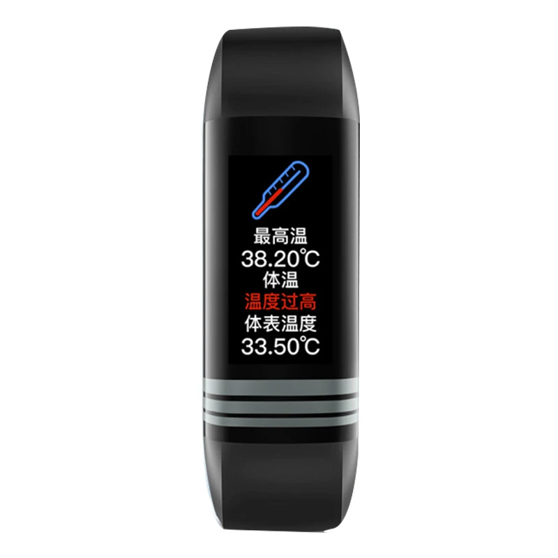 

G26T Fitness Bracelet Body Thermometer Smart Bracelet Fitness Tracker Smart Watch Heart Rate Monitor Smart Band