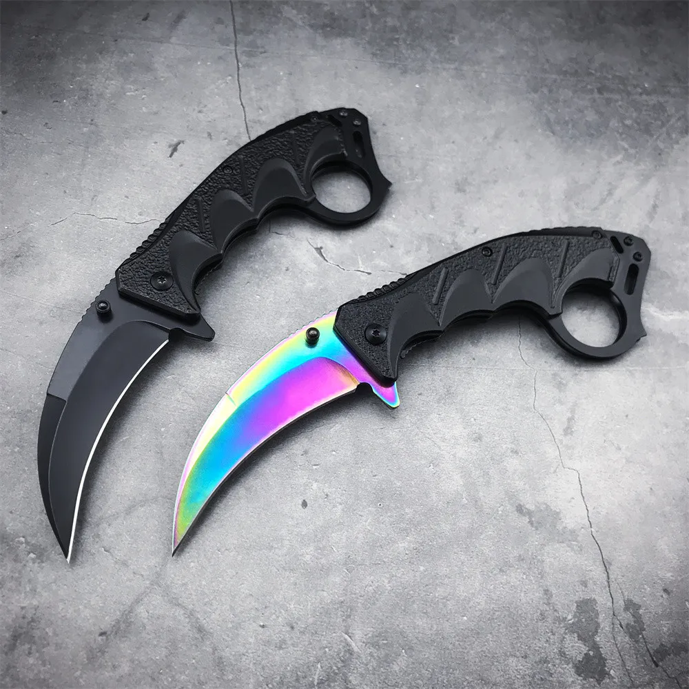 

Hand Tools Outdoor Pocket Karambit Knife Camping Hunting Knife Army Survival Tactics Claw Knife Battle Attack Jungle Adventure
