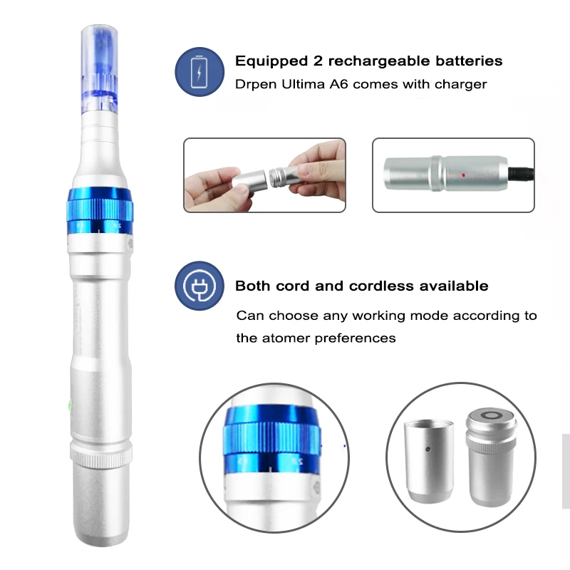 Картридж со штыковыми иглами для Dr pen A6 сменные микроиглами Derma Roller Nano / 12pin 36pin