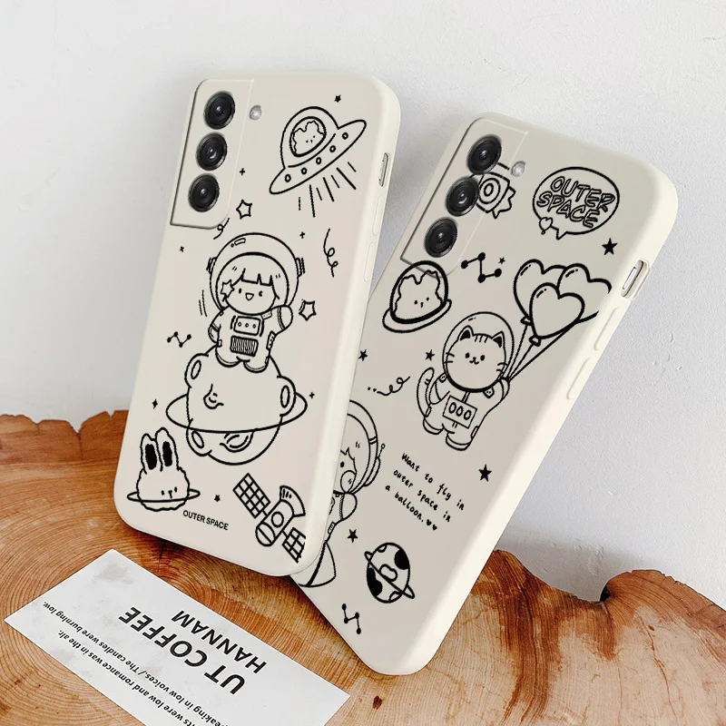 

Loving Cat Phone Case For Samsung Galaxy S21 S22 S20 FE S10 Note 20 10 Ultra Plus A72 A52 A32 A71 A51 A41 A31 A21S 4G 5G Cover