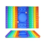 Новинка, радужная шахматная доска, фиджет-игрушки, пузырьковый Поппер, сенсорные игрушки, игрушка для снятия стресса, Детские хобби-игрушки