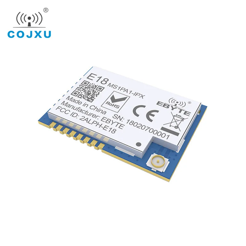 CC2530 F256 + PA Zigbee 2 4 ГГц беспроводной модуль cdebyte E18 MS1PA1 IPX макетная плата IPEX трансивер