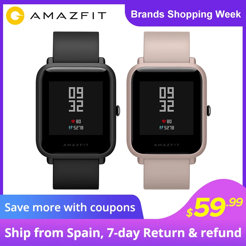 Amazfit Bip Lite 45 дней Срок службы батареи 3ATM Водонепроницаемый|Смарт-часы| |