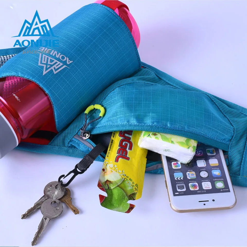 AONIJIE E849 Outdoor Sports Waist Packs Bag Running Belt Water Belt Pack for Marathon Jogging Cycling Hydration with Bottle