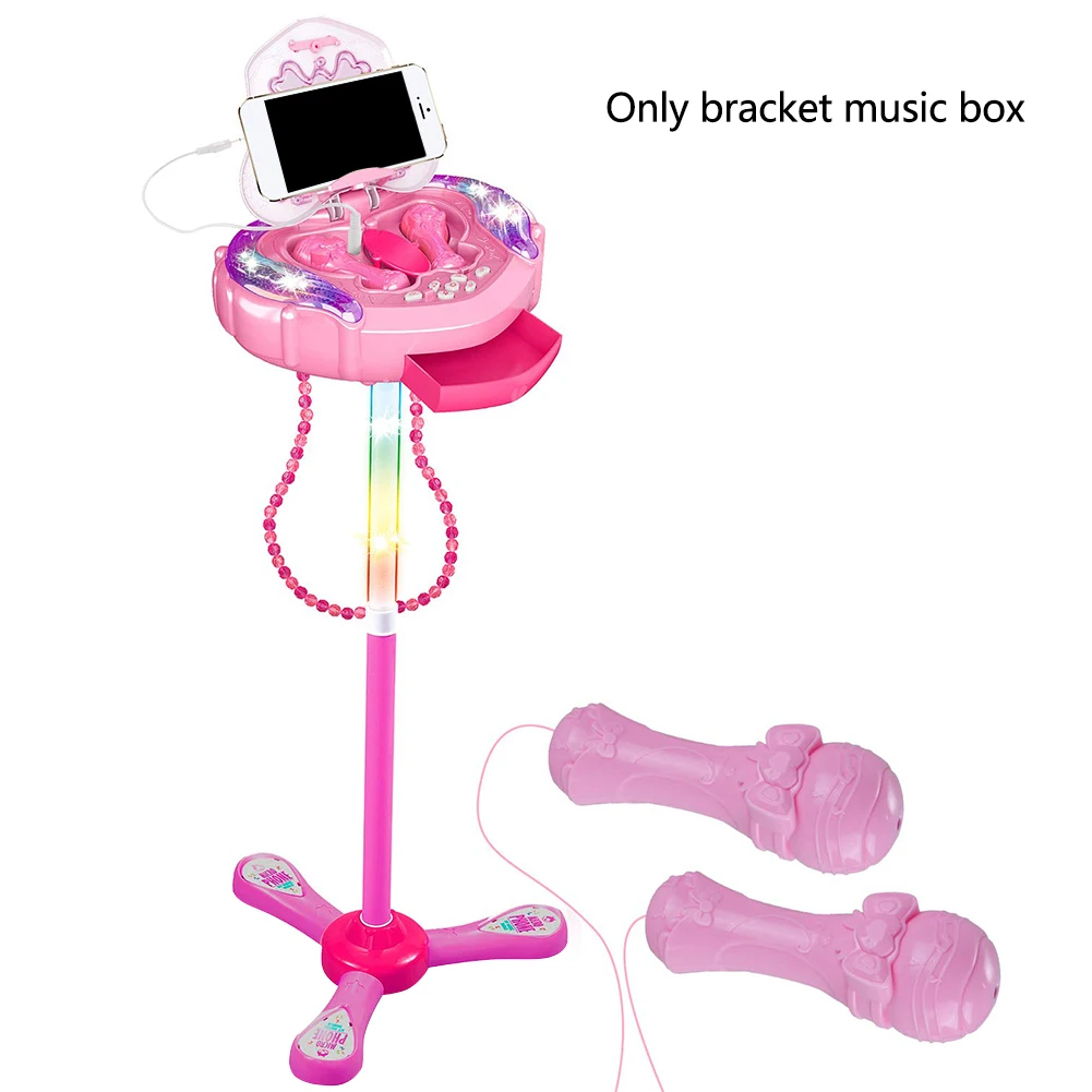 Светильник с электронным домашним проводным караоке игрушкой забавная