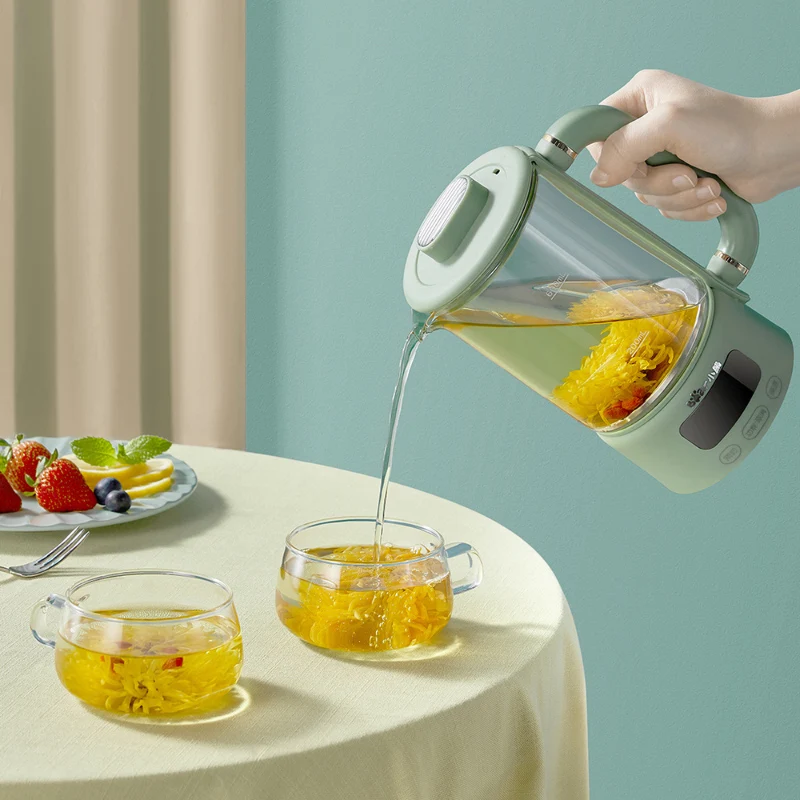 

220V 600ML Household Glass Electric Kettle Mini Health Preserving Pot Multifunctional Tea Dessert Cooking Machine