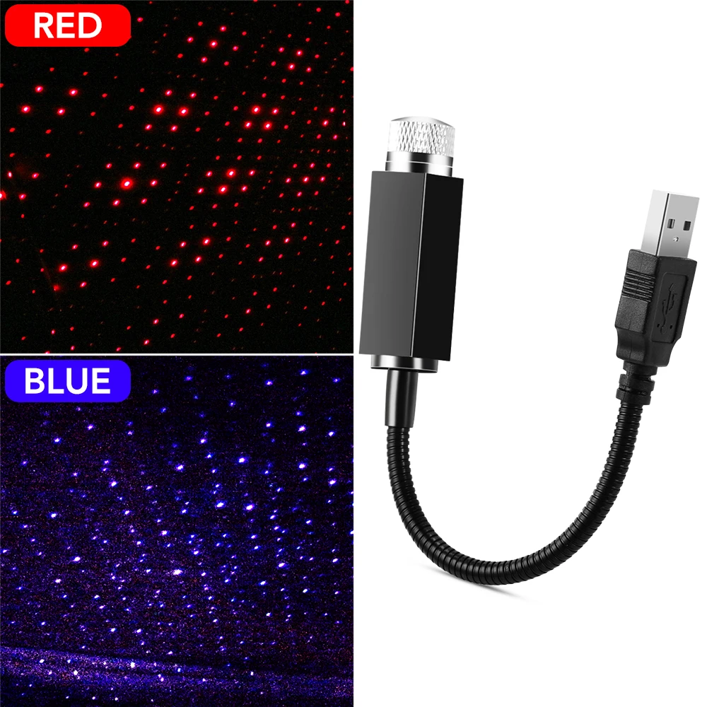 Устанавливаемый на крыше автомобиля Star светильник внутренний светодиодный USB