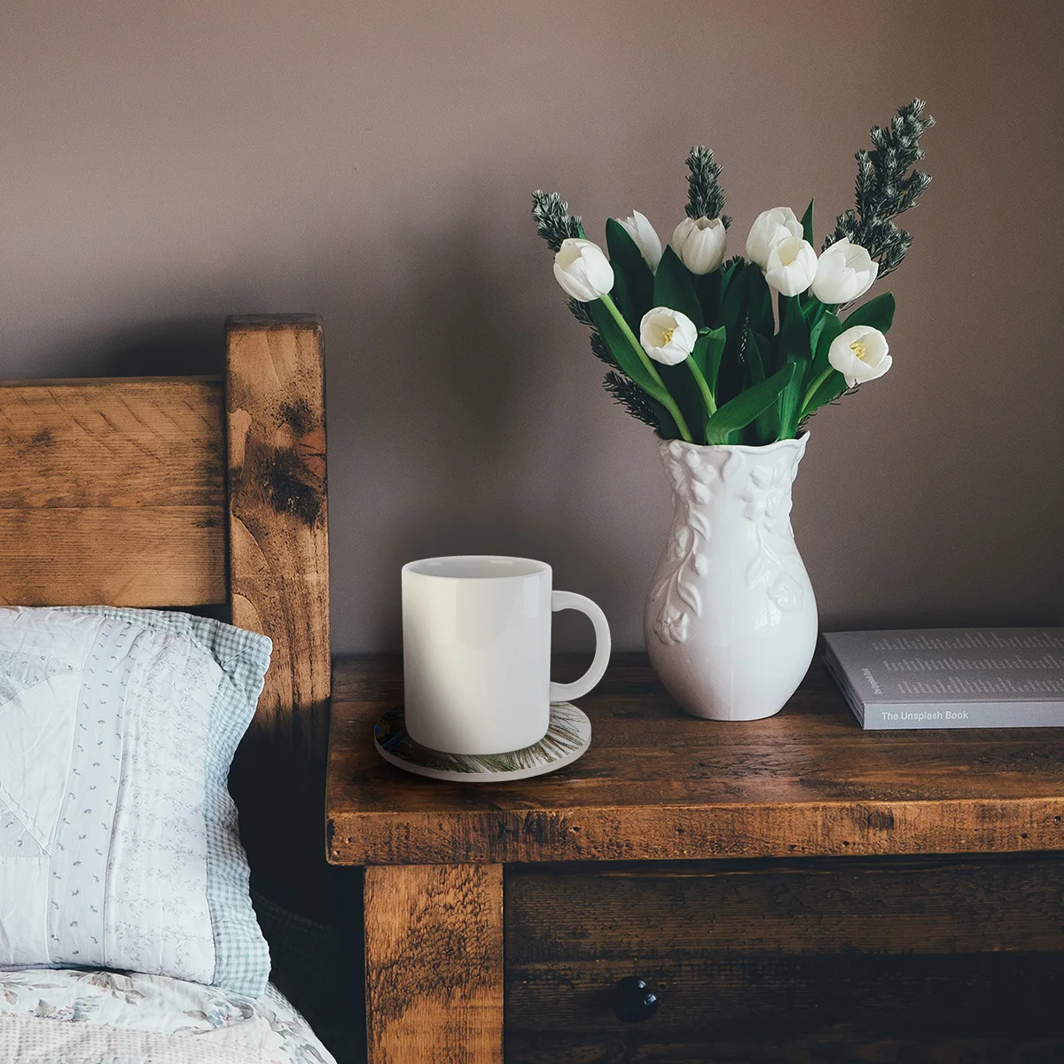 Шикарная креативная подставка перо павлина художественная кофейная чашка