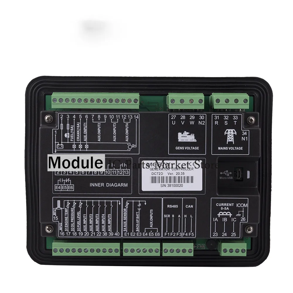 Детали для генератора маленький самозапущающийся двигатель MK2 DC72D DC72DR DC70D DC70DR