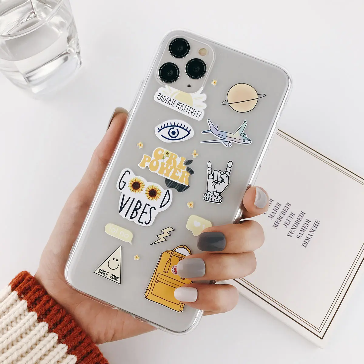 T5 Lovebay абстрактный прозрачный мультяшный чехол для телефона для iPhone 11 Pro Max X XR Xs Max 6 6S 7 8 Plus Мягкий ТПУ Модный чехол для iPhone 11 - Цвет: T5