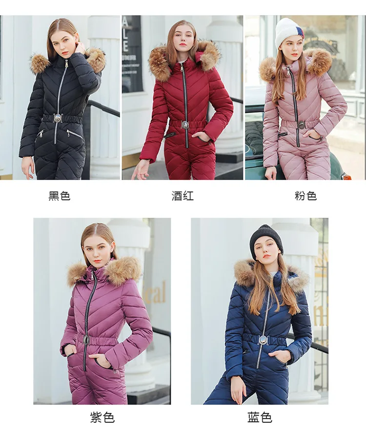 Women's Cotton-padded Jumpsuits Winter New Style Cotton-padded Clothes WOMEN'S Suit Korean-style down Jacket Cotton-padded