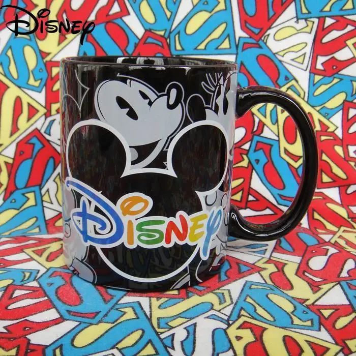 

Disney Ceramic Cup Cute Cartoon Mickey Creative Couple Milk Cup Simple Large Capacity Mug Coffee Cup Collection Cup