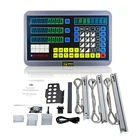 Цифровые линейные весы HXX 2 3 Axis DRO для токарного станка, фрезерования Сверл С GCS900 с 2 3 шт. 5 мкм оптические стандартные Бесплатная доставка