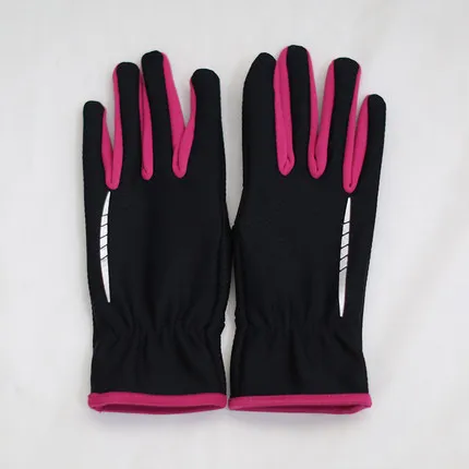 

Women's gloves hit color autumn driving non-slip touch screen gloves outdoor cycling sports thin winter cycling to keep warm