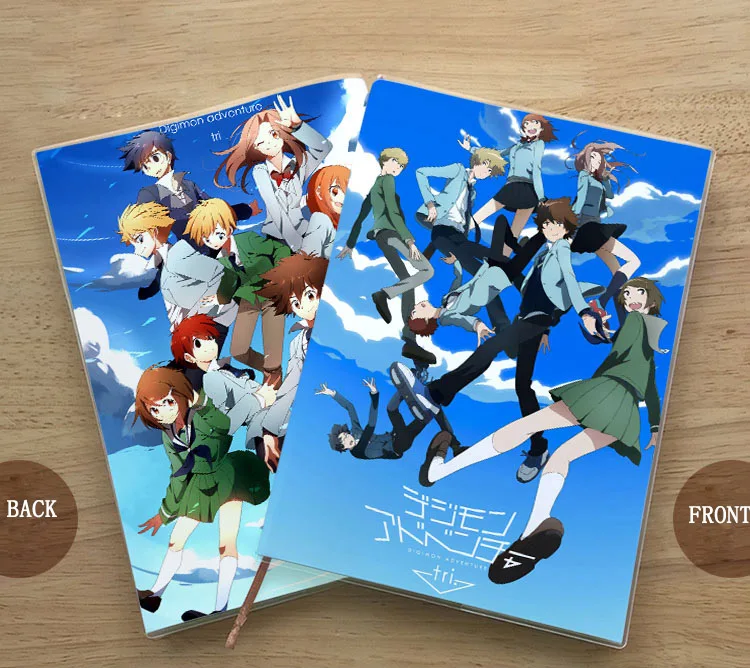 Аниме Digimon Adventure YAGAMI TAICHI IZUMI KOUSHIRO студенческий тонкий блокнот для защиты глаз