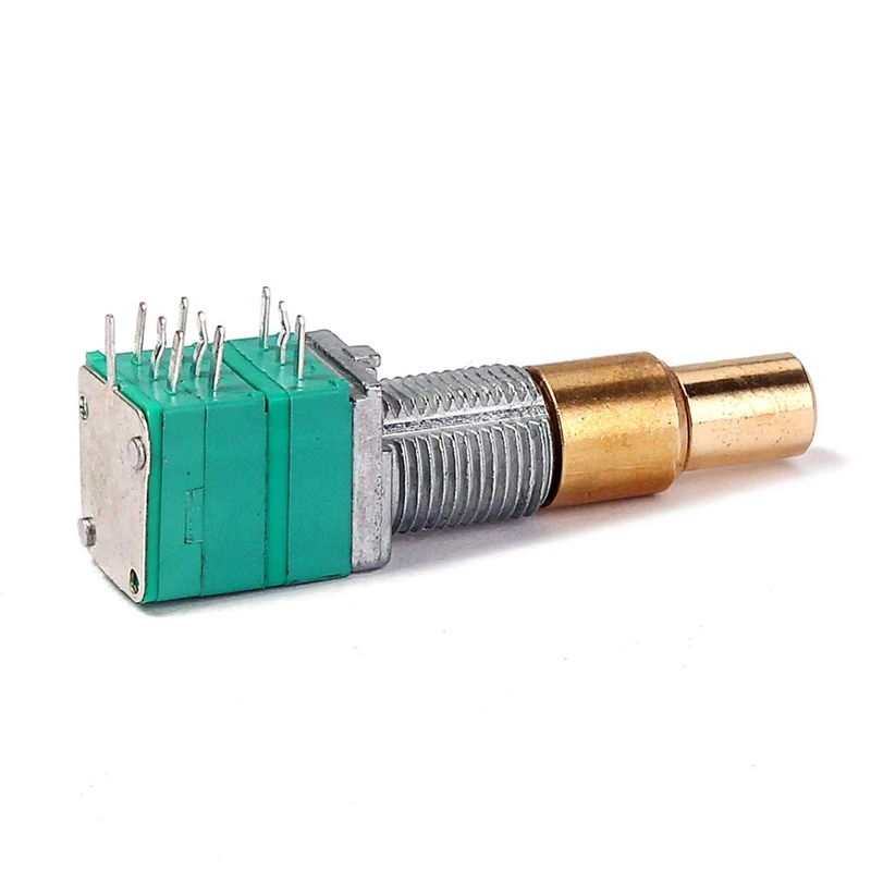 Гитарные потенциометры вал 10 игл разделенный изогнутый горшок регулятор