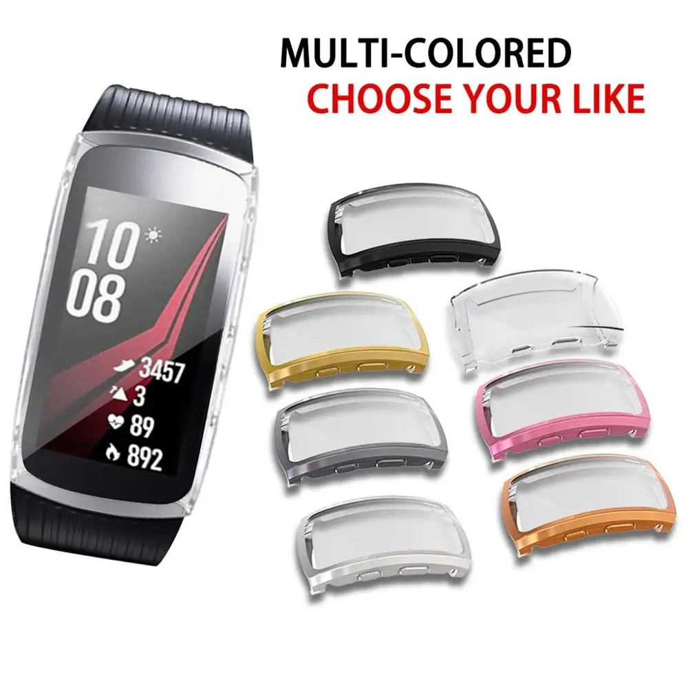 Чехлы для смарт часов чехлы прозрачный защитный чехол из ТПУ Sanmsung Gear fit 2 pro