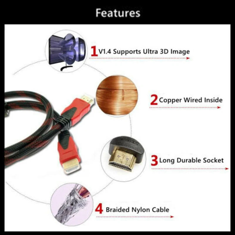 

HDMI V1.4 Ultra HD 4K 1080p, Ethernet-, , HDMI HDTV, DVD, XBOX