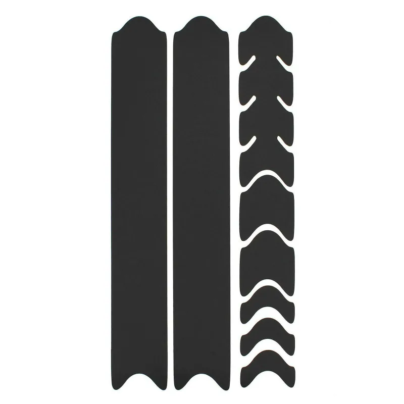 Защитная матовая черная наклейка Chainstay V2 для велосипеда, защита рамы, наклейка для горного велосипеда BMX