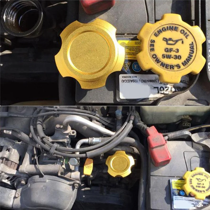 6 цветов Алюминиевый сплав моторного масла наполнитель Крышка для Subaru WRX STi GC GD GF GM