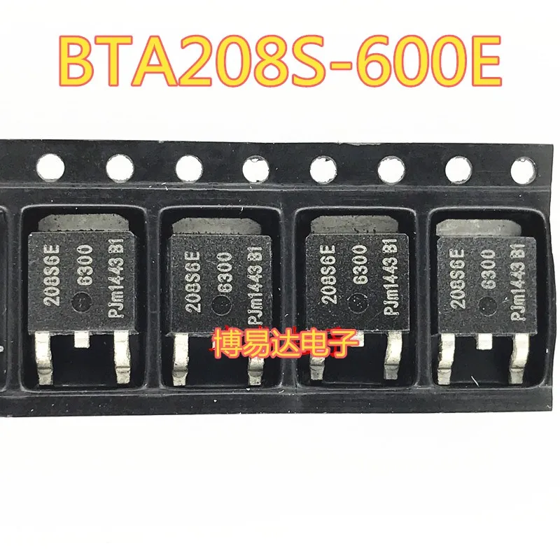 

20PCS/LOT 208S6E BTA208S-600E TO-252