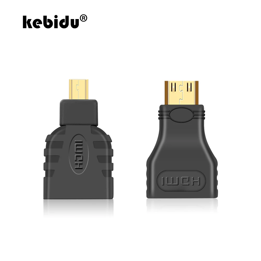 Адаптер HDMI Mini Micro для Xbox 360 PS3 HDTV Позолоченный разъем HD 2 шт./компл.|hdmi to micro|hdmi micro