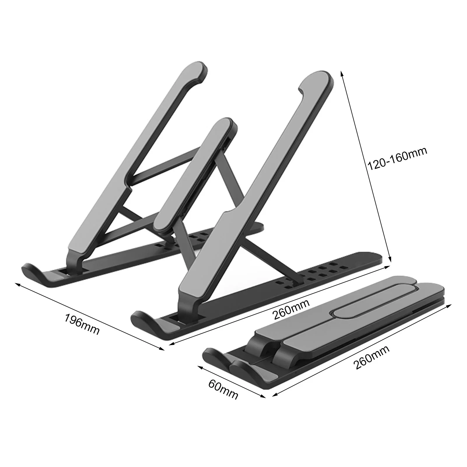 

Laptop Stand Portable Tablet Holder Folding Laptop Mount Riser Portable Computer Laptop Mount Dropshipping Wholesale