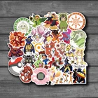 50 шт., Стикеры для скейтборда, холодильника, телефона, гитары, мотоцикла, багажа