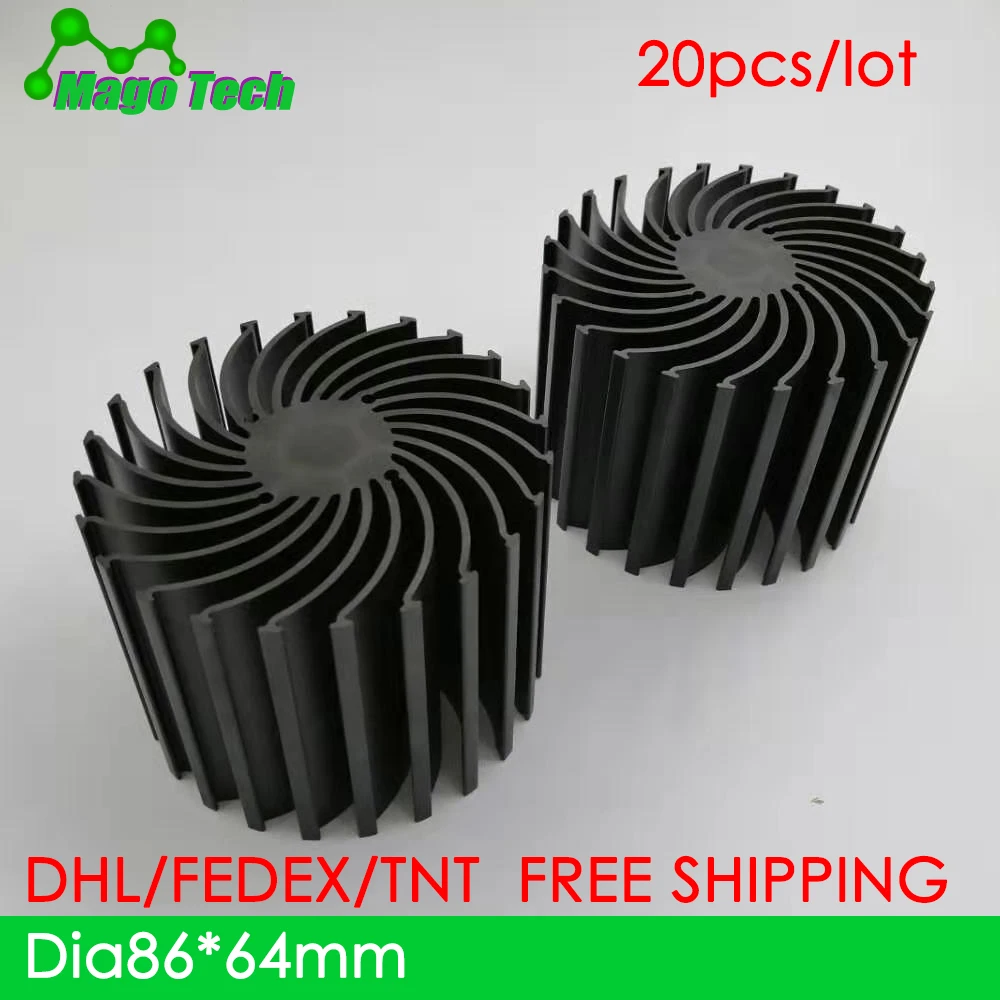 

86*60mm Extruded LED Star Heatsink Cooler for low and high bay down light LED Grow Light Heatsink Heat Sink Extrusion