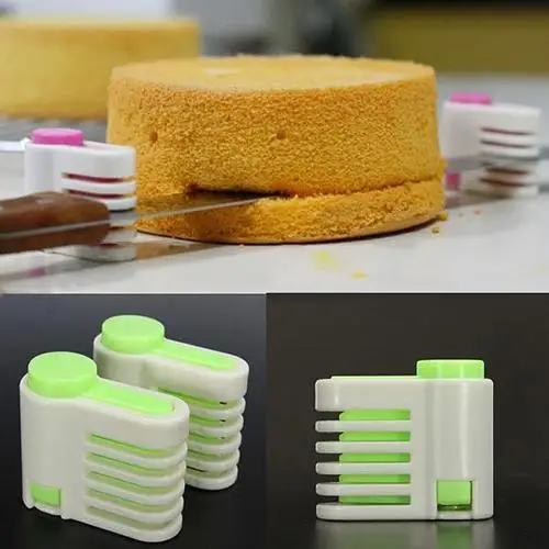 5 слоев Кухня DIY торт резак для хлеба выравниватель слайсер резки фиксатор